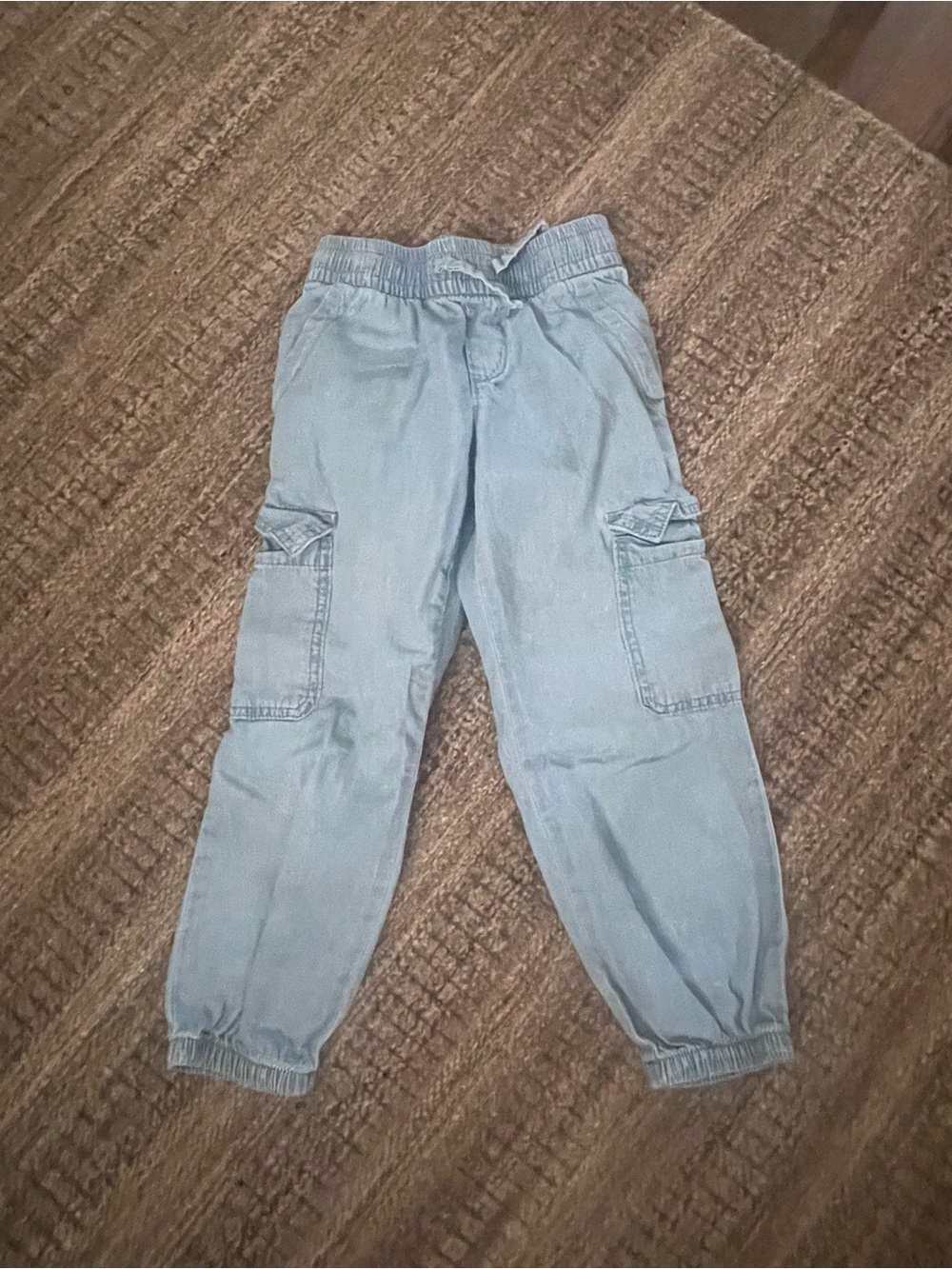GAP Light Blue Cargo Joggers for Kids